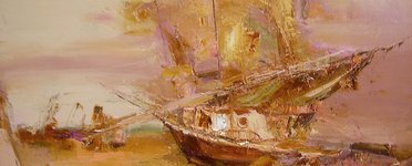 На песчаной косе