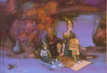 На маленьком плоту