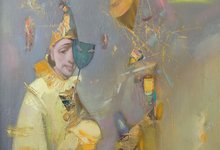 Клоун с маской