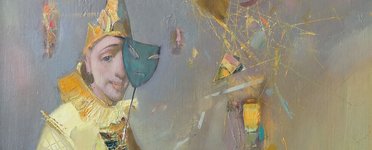 Клоун с маской